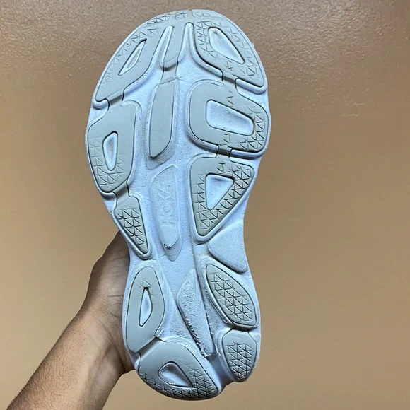 Hoka Bondi 8 Women's Running Sneakers “Harbor Mist Lunar Rock” Size 8.5 - Picture 14 of 17